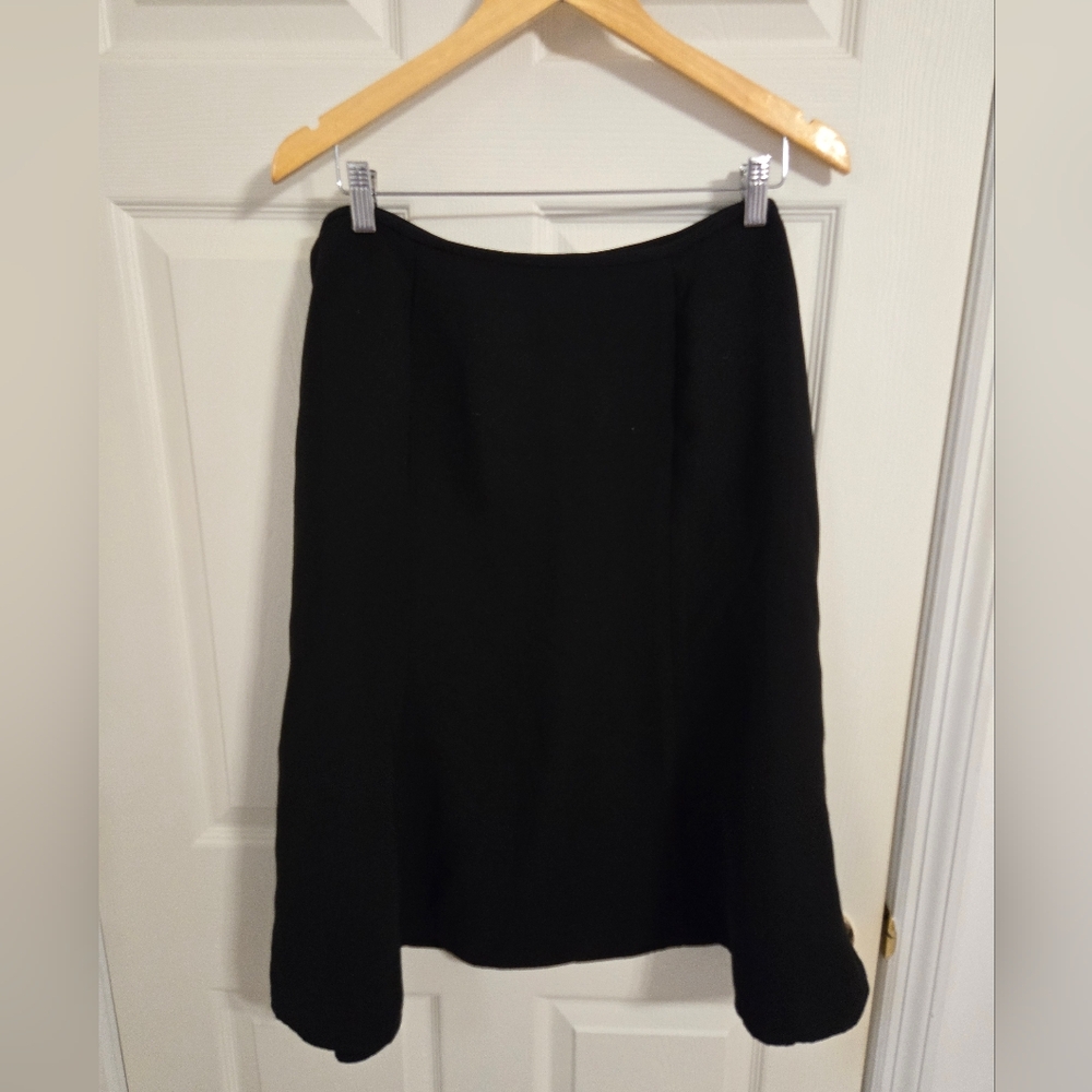 George Classic Black Aline Skirt Size 18W